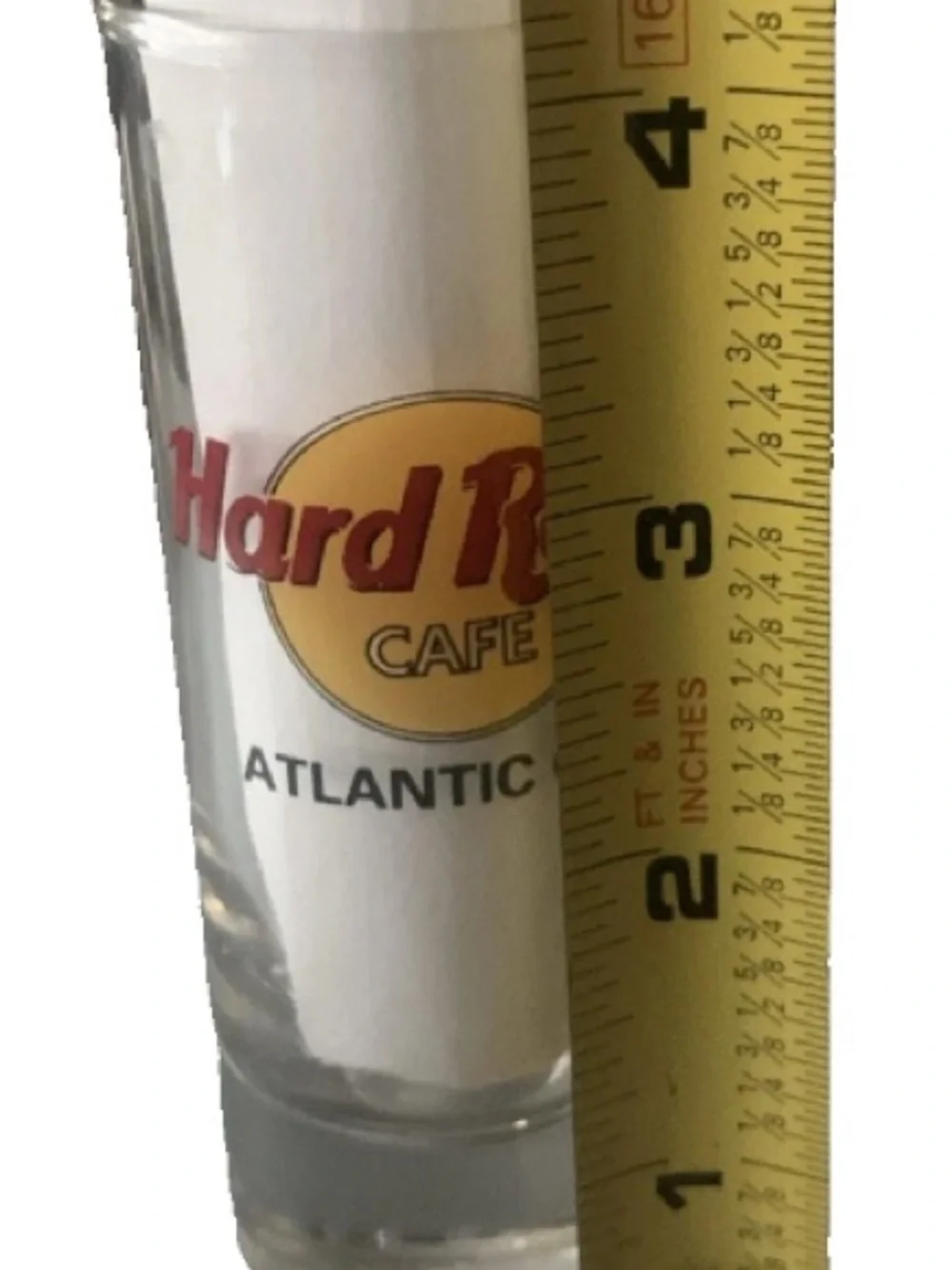 Vintage Hard Rock Cafe Atlantic City Shot Glass Shotglass